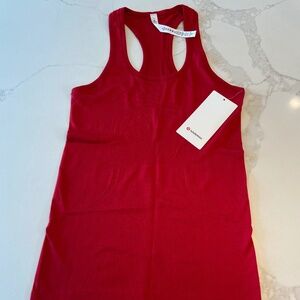Lululemon Red Swiftly Tank